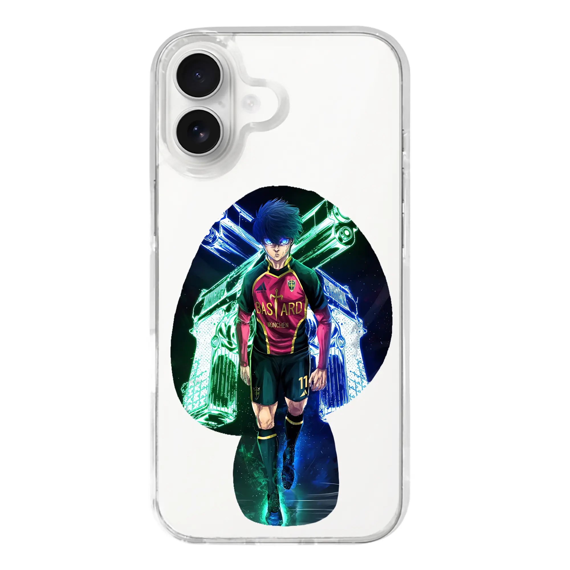 ブルーロック グッズ 潔 世一 - iPhone 17シリーズ 透明スマホケース – 薄型・耐衝撃・精密フィット保護カバー